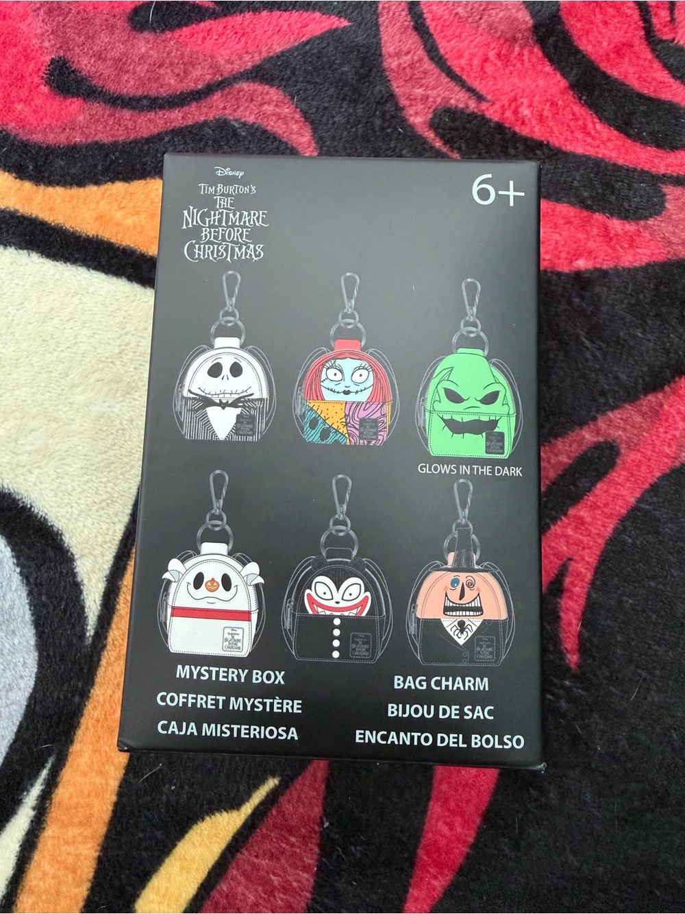The nightmare before Christmas bag charm